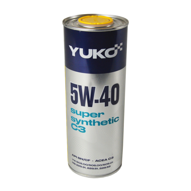 Олива моторна 5W-40 1л Super Synthetic Yuko