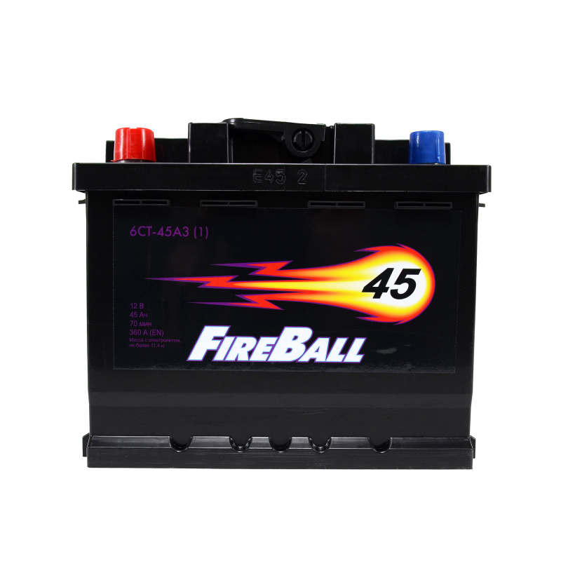 Акумулятор 45 А/год + лівий 360 А Fireball
