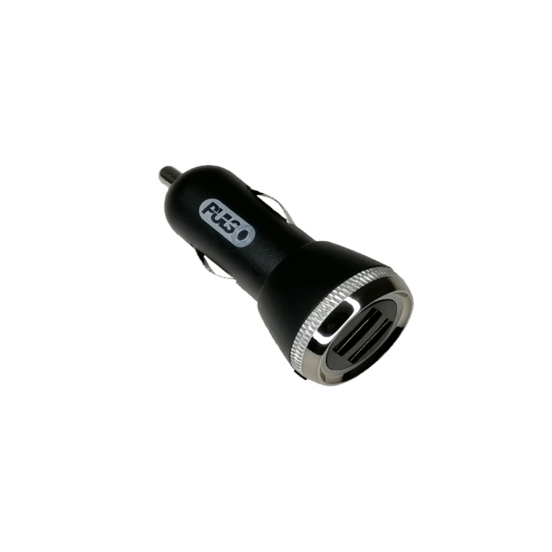 Автомобільний зарядний пристрій 2 USB 2400mA переднє розташування USB Pulso