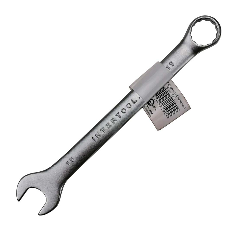 Ключ рожково-накидний 19 мм Intertool