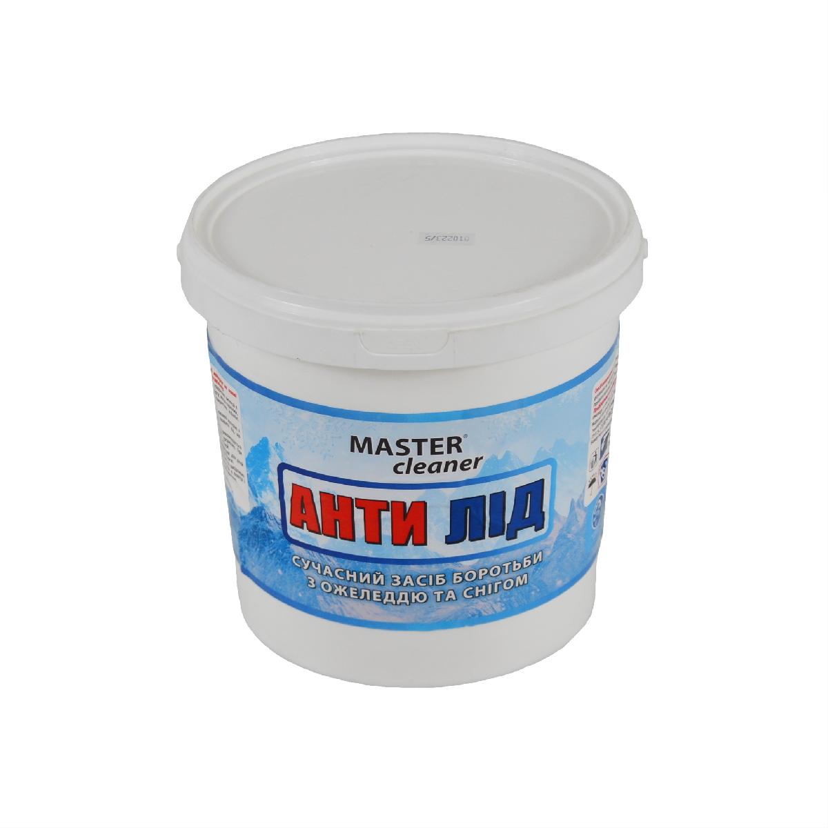 Засіб проти ожеледиці 2,5 кг відро (Антилід) Мaster cleaner