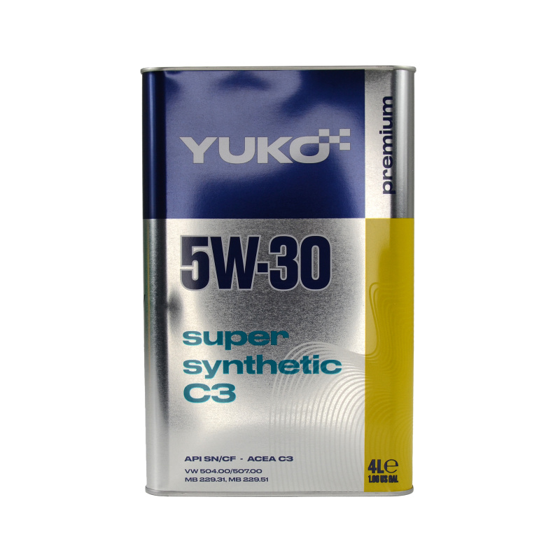 Олива моторна 5W-30 4л Super Synthetic Yuko
