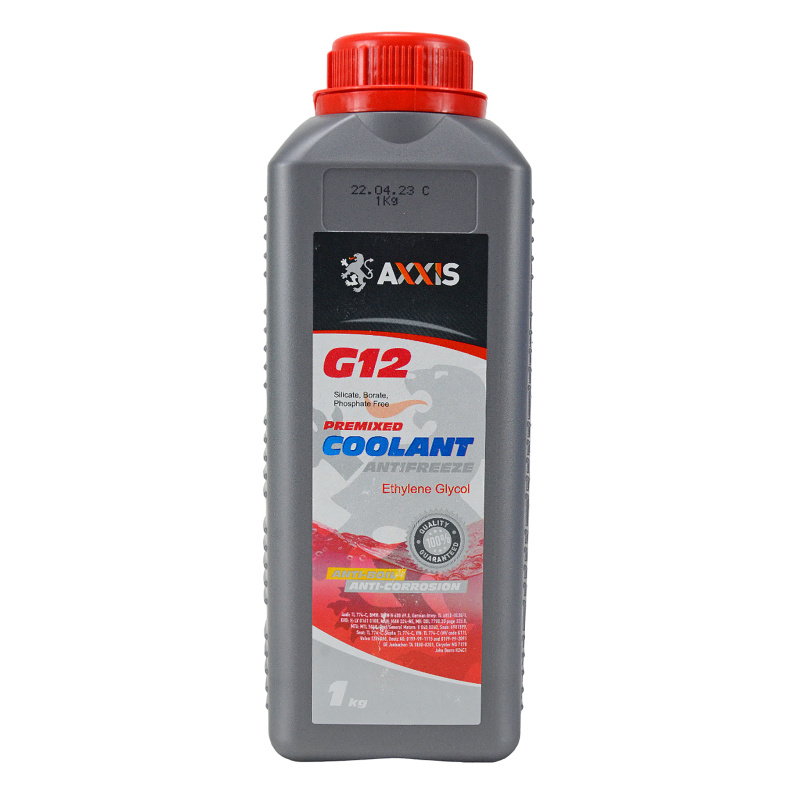 Тосол антифриз (охолоджуюча рідина) 1л червоний -40 G-12 Axxis