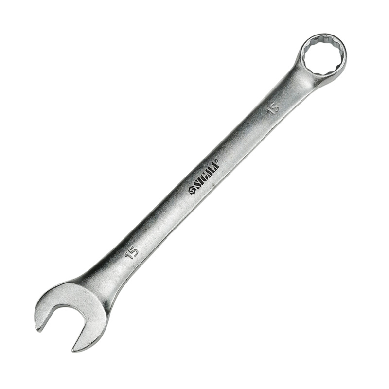 Ключ рожково-накидний 15 мм Sigma