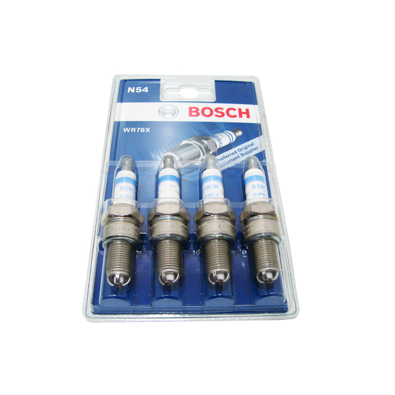 Свічка запалювання WR78 X (компл. 4 шт) 4 контакти 2101, 2108, 2110 8V Bosch