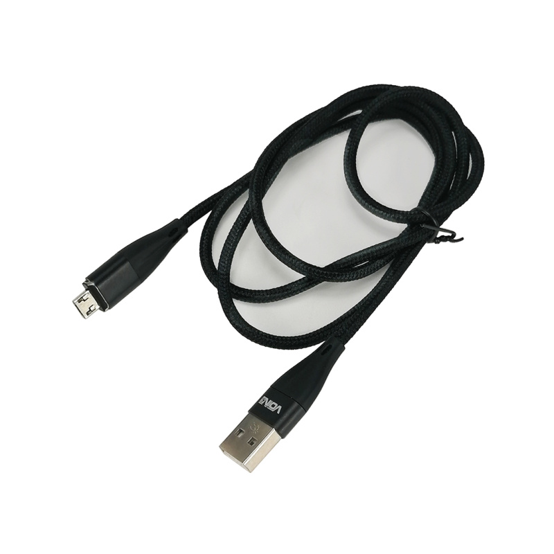 Кабель магнітний USB - Micro USB 3А Black 1м (швидка зарядка/передача даних) Voin