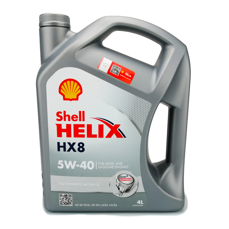 Олива моторна 5W-40 4л HX8 Shell