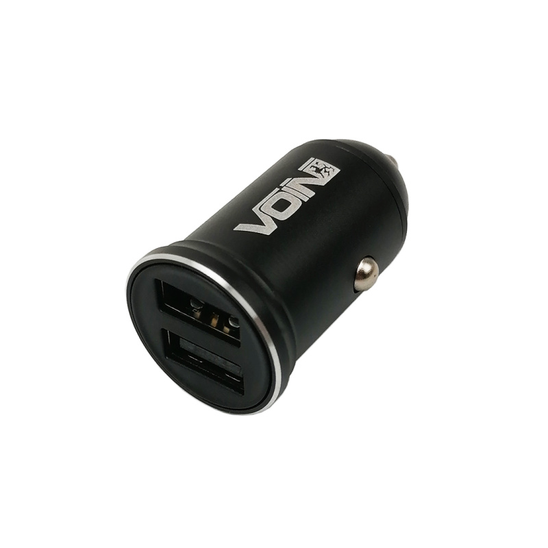 Автомобільний зарядний пристрій 2 USB 3100mA Voin
