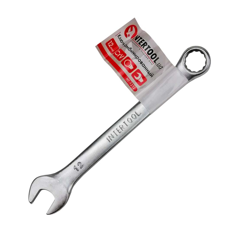 Ключ рожково-накидний 12 мм Intertool