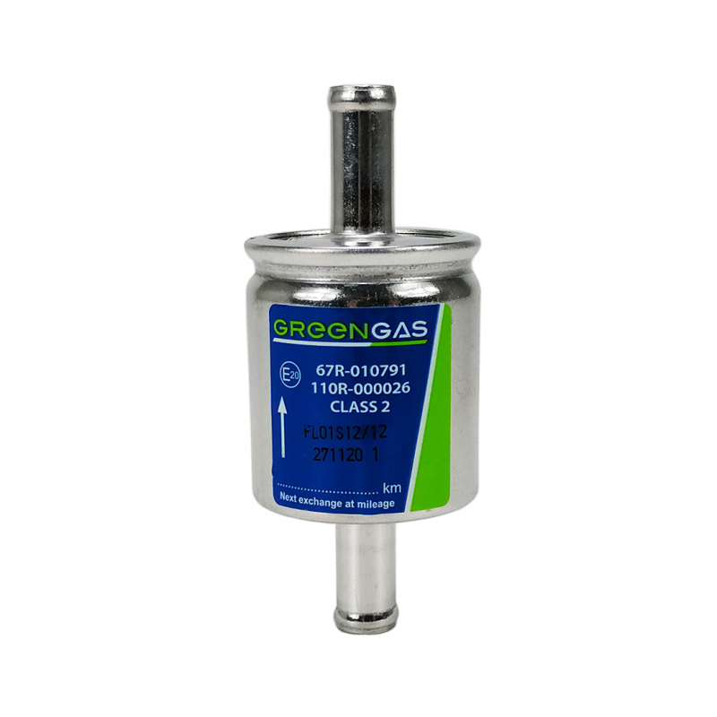 Фільтр газу тонкого очищення (парової фази) 11 х 11 мм універсальний метал Greengas