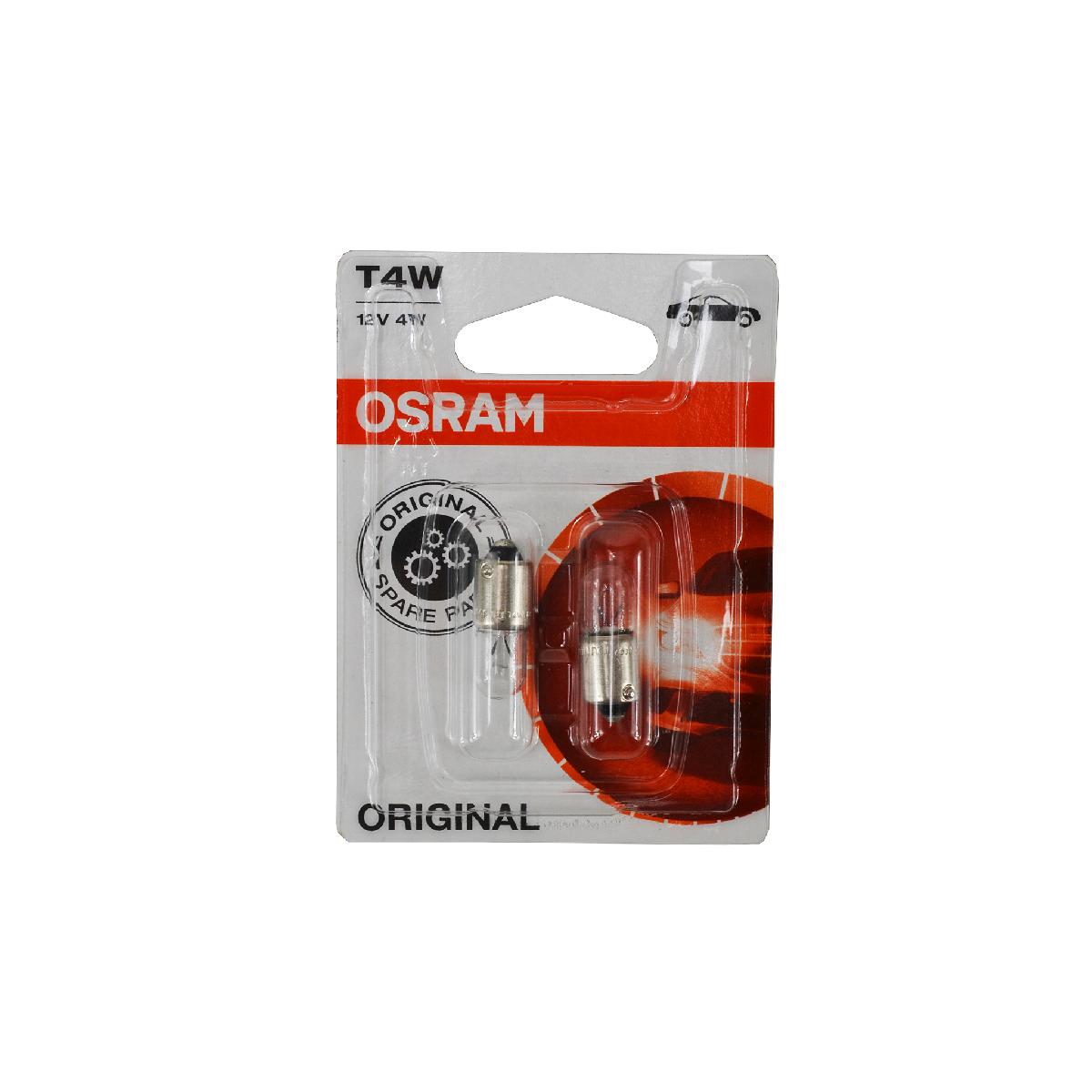 Лампа щитка приладів 2101 T4W 12V (компл. 2 шт) Osram 