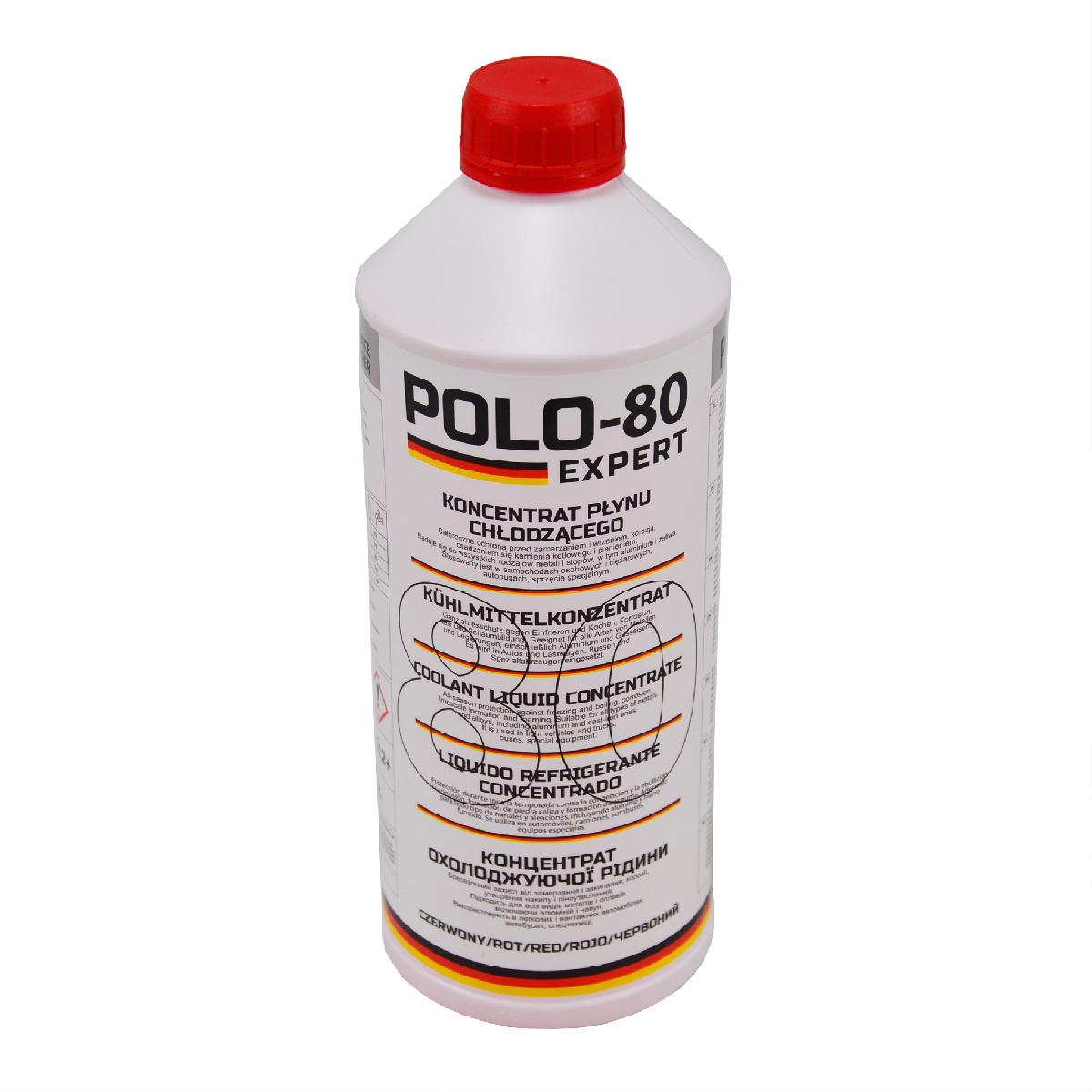 Тосол антифриз (охолоджуюча рідина) 1,5л червоний -80 G-12+ (концентрат) Polo Expert