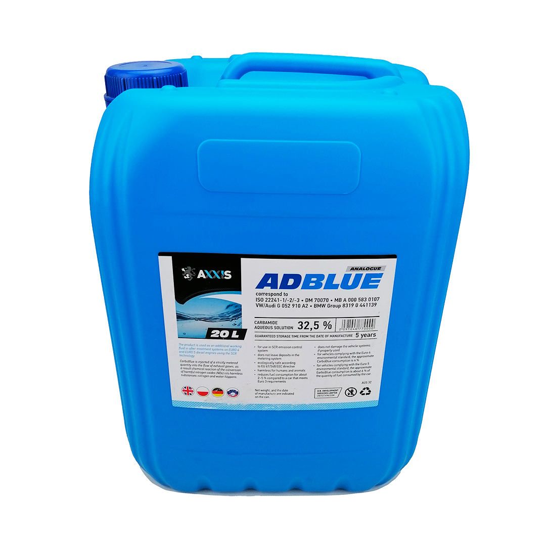 Рідина AdBlue (сечовина) 20 л Axxis