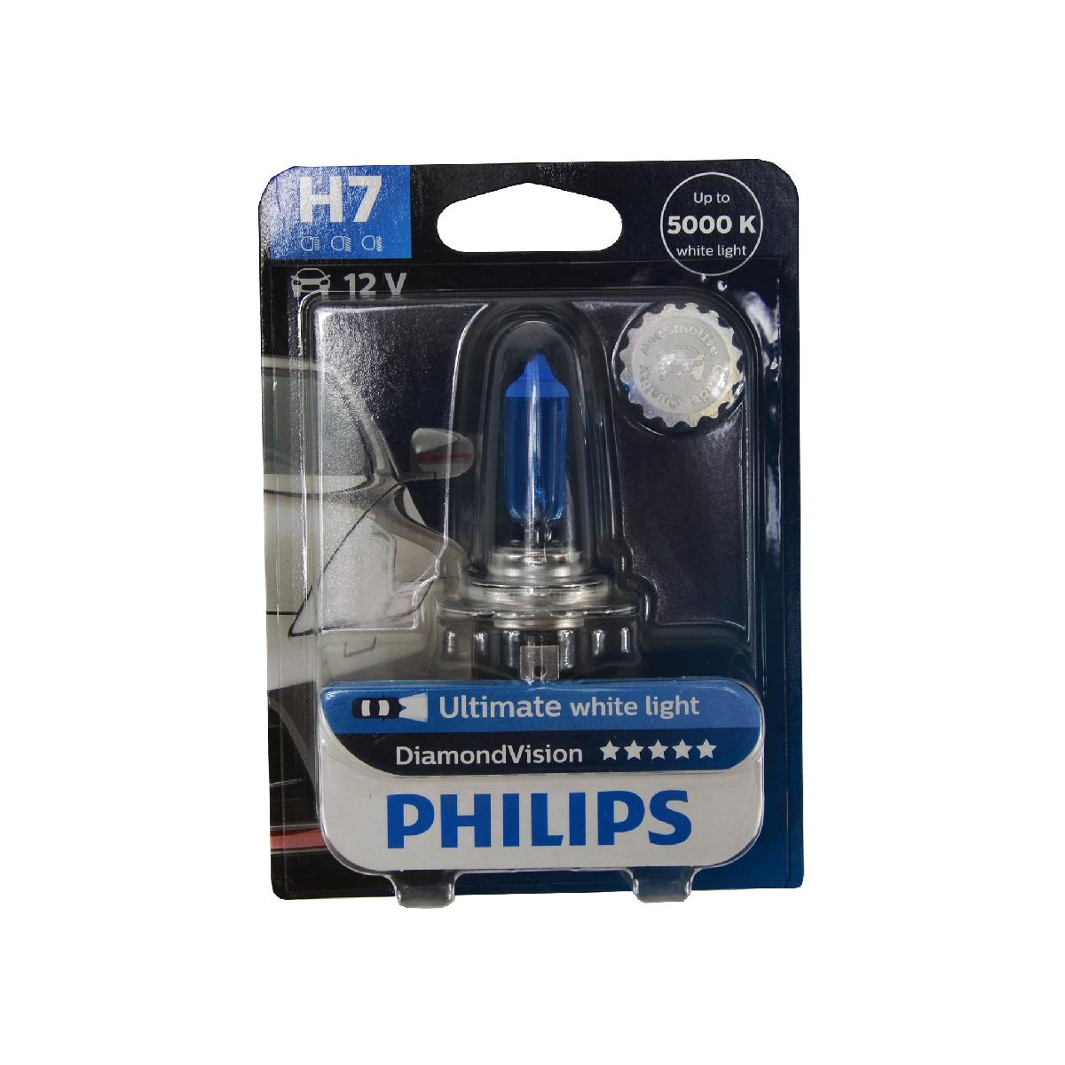Лампа Н7 12V 55W 5000K Diamond Vision Philips