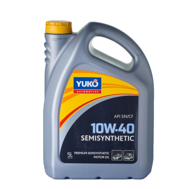 Олива моторна 10W-40 5л Semisynthetic Yuko
