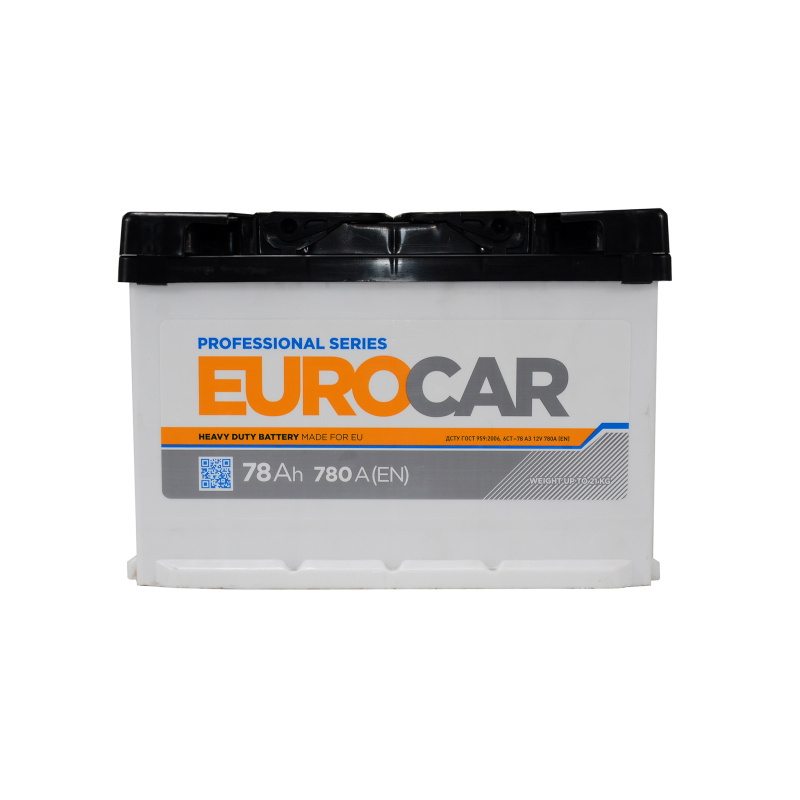 Акумулятор 78 А/год євро 780 А Eurocar