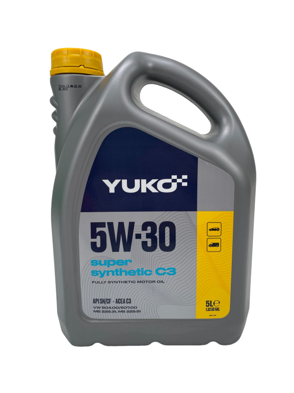 Олива моторна 5W-30 5л Super Synthetic Yuko