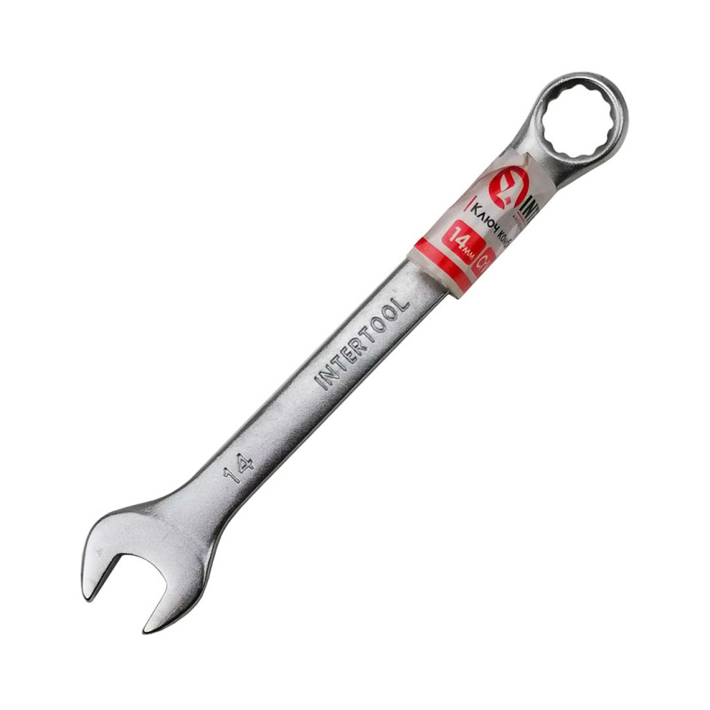 Ключ рожково-накидний 14 мм Intertool