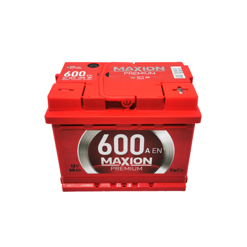 Акумулятор 60 А/год євро 600 А Maxion Premium