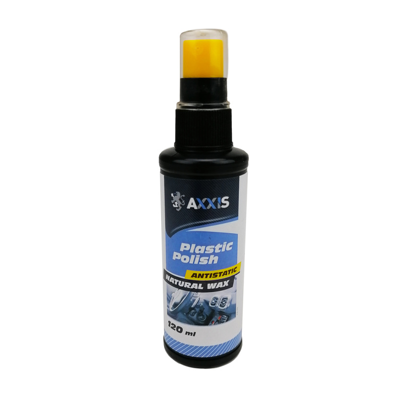 Поліроль пластику 120 мл без запаху спрей Natural Wax Axxis